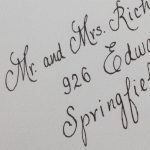 Envelope Calligraphy